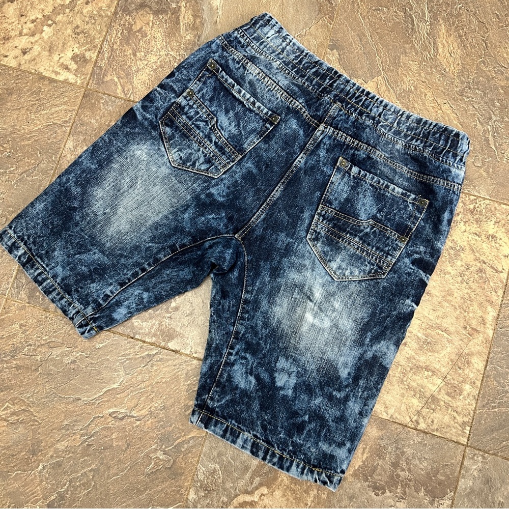 Vintage Southpole Jorts Mens XXL
Baggy Acid Washed Blue Drawstring Y2K - Picture 5 of 6